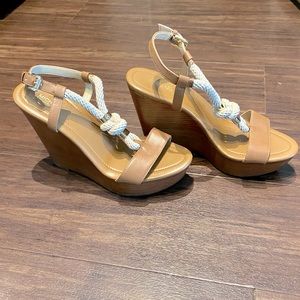 Michael Kors nautical wedges